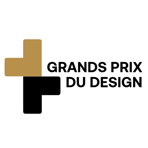 Logo de certification Or 2024 pour le Grand Prix du Design.